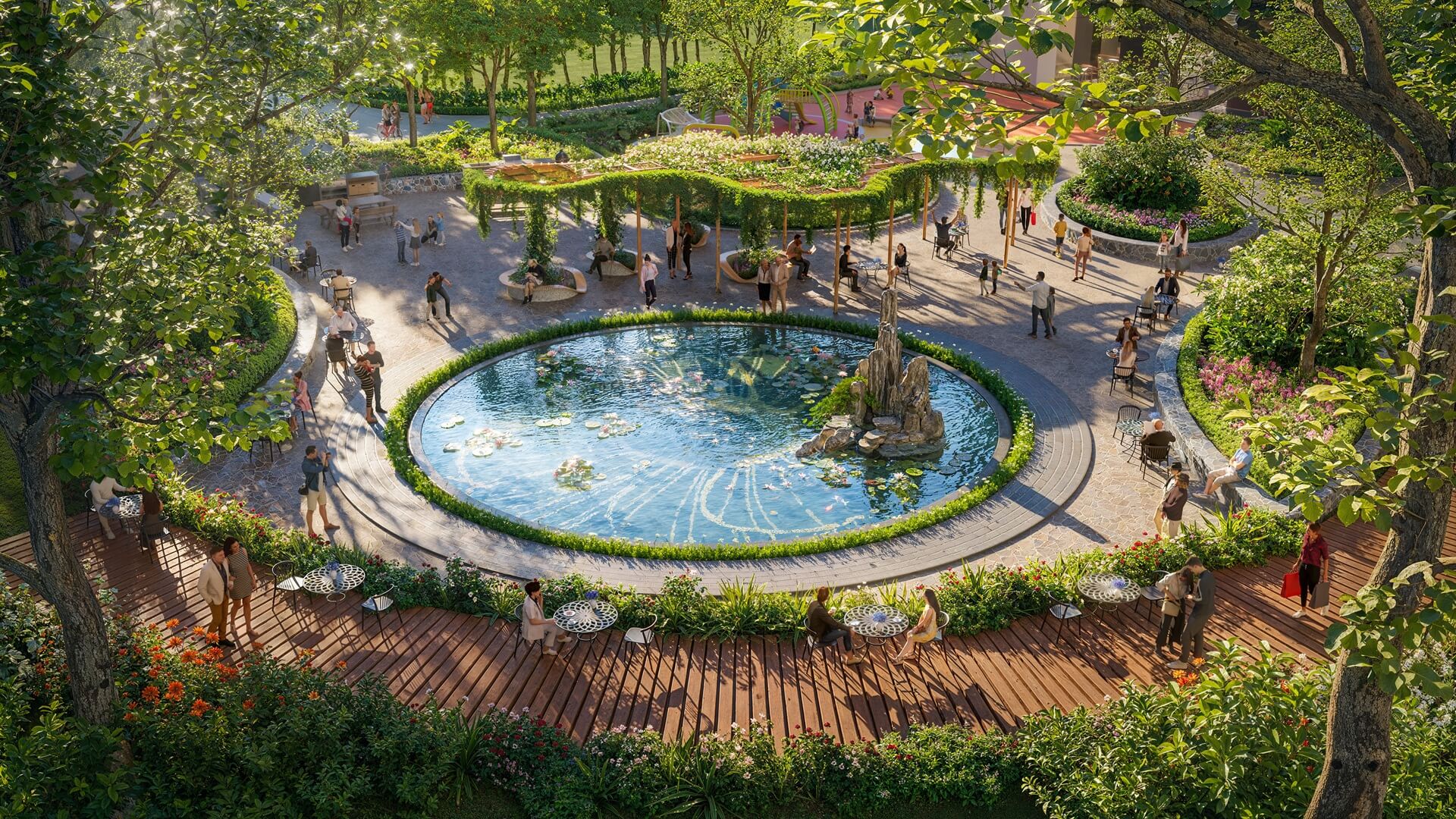 tiện ích dự án nobleX westlake ciputra