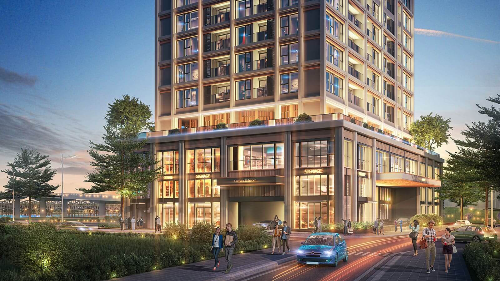 shophouse khối đế sun group mê linh
