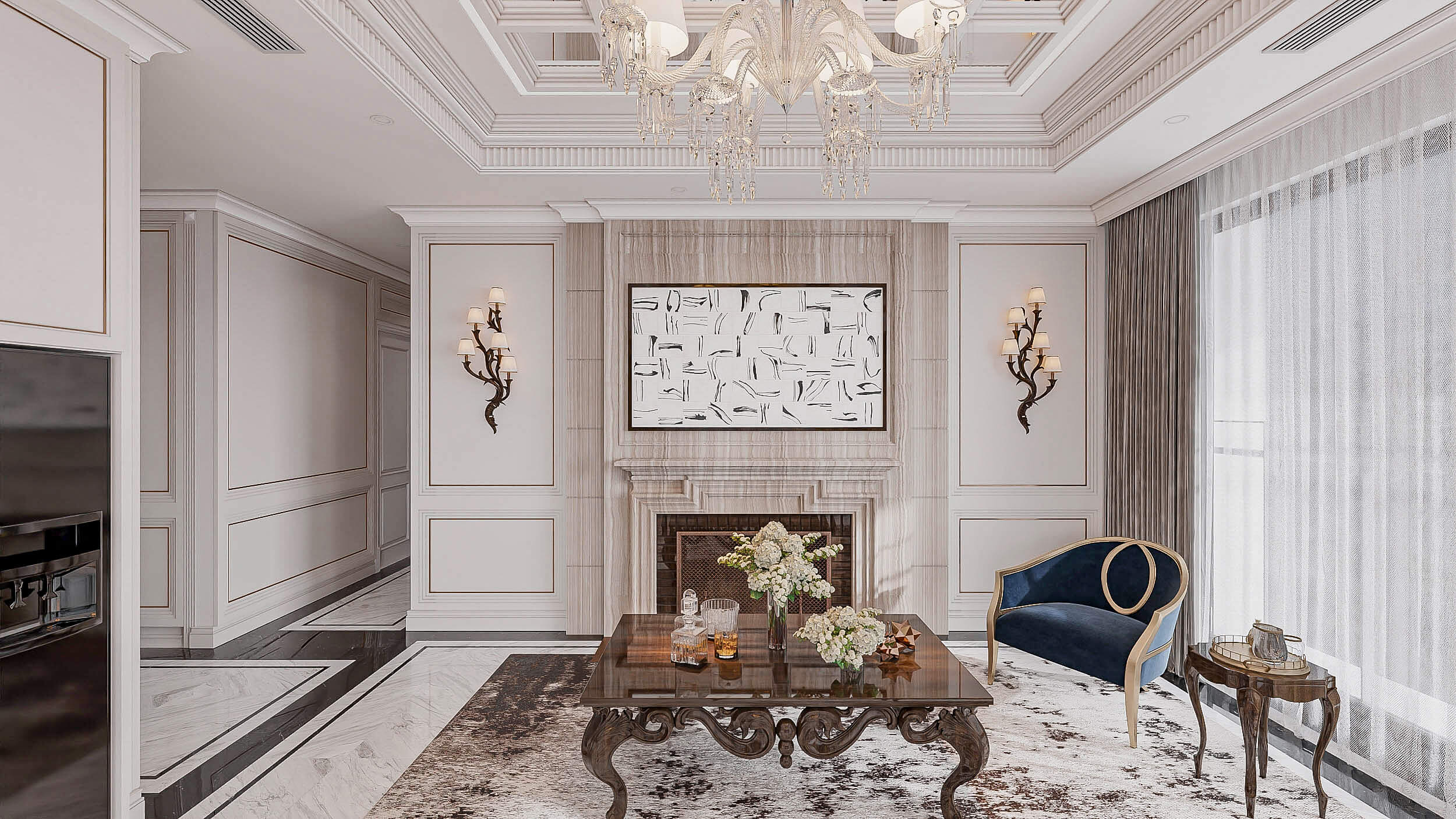 Nội thất căn hộ Noble Westlake Tây Hồ Ciputra
