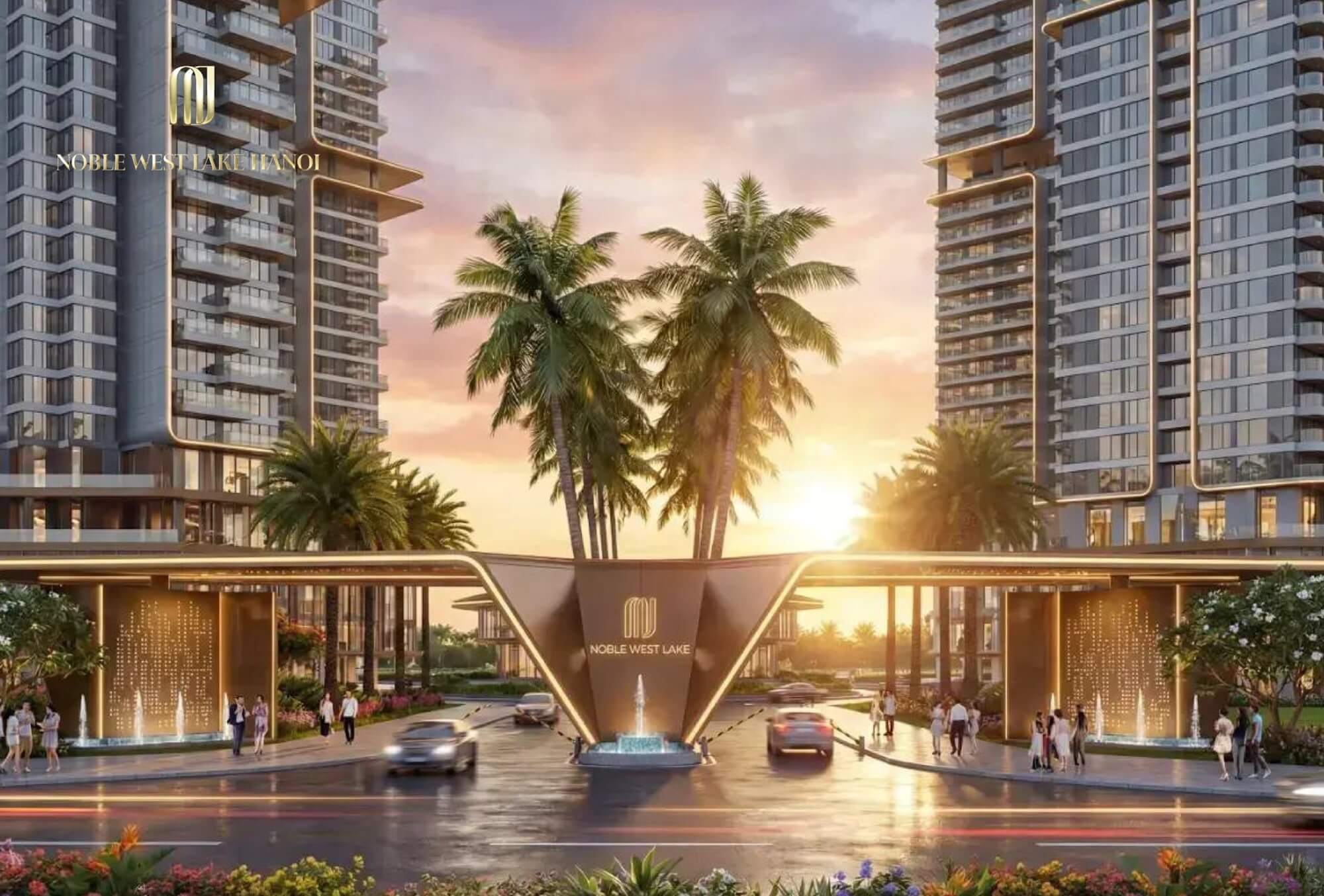 tiện ích dự án NobleX West Lake hanoi ciputra tây hồ