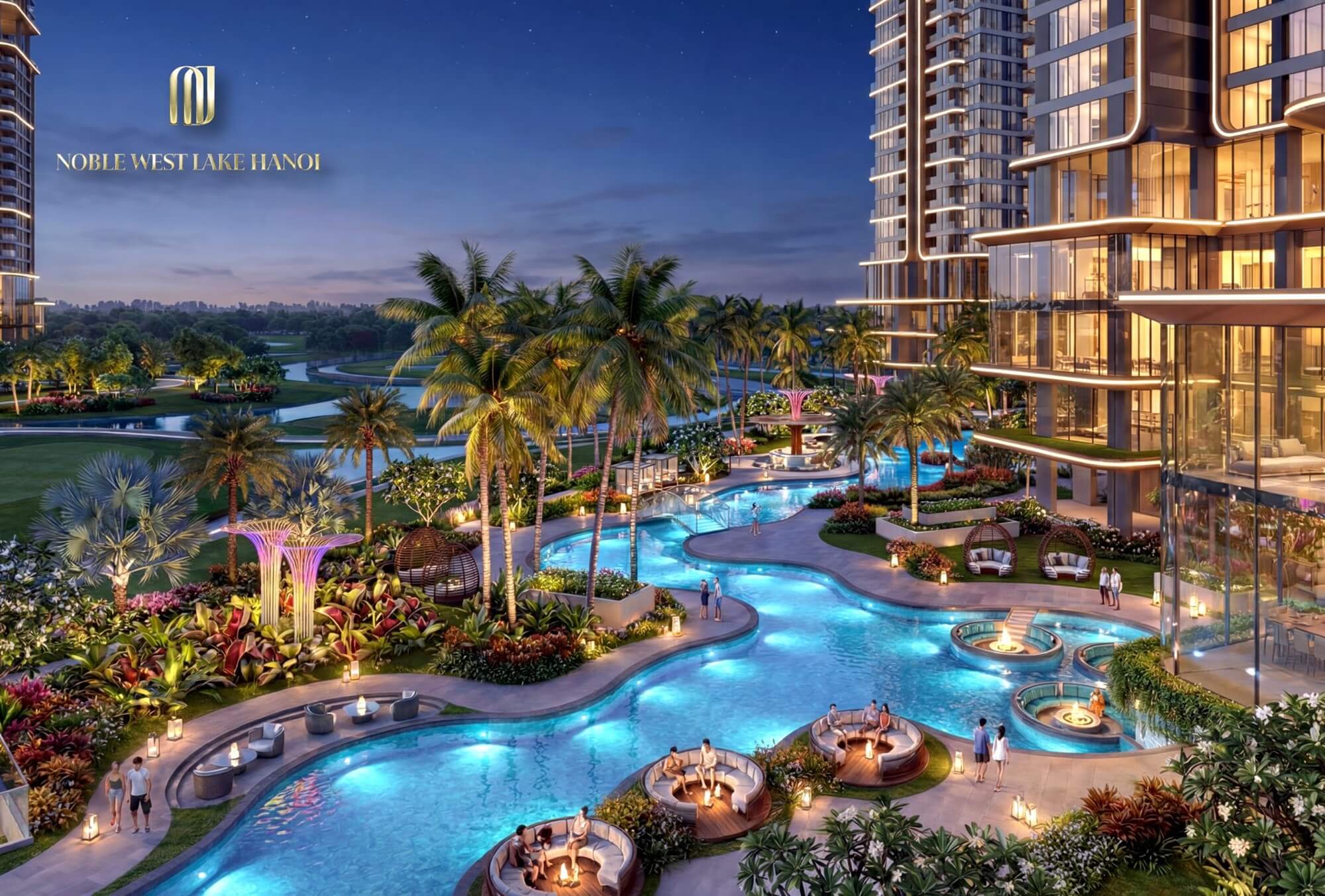 tiện ích dự án NobleX West Lake hanoi ciputra tây hồ